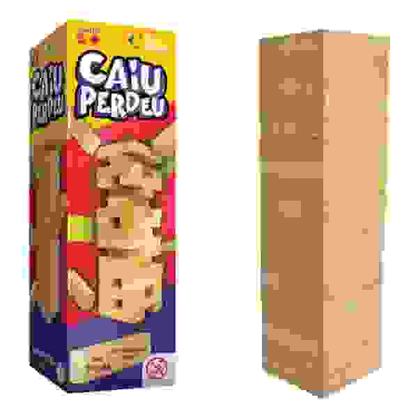 Juego torre de equilibrio de madera