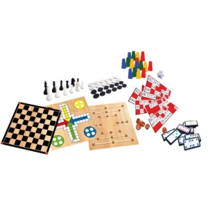 Juego 6 en 1 de madera