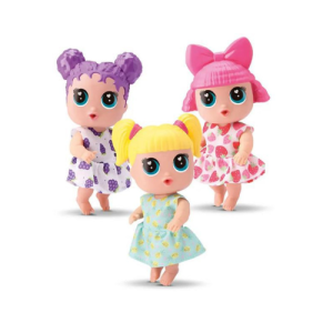Pack x3 muñeca baby buddies sabores