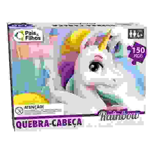 Rompecabezas Rainbow Unicorn de 150 piezas