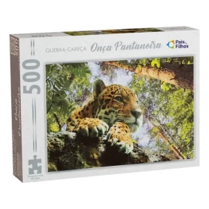 Rompecabezas de Jaguar de 500 piezas