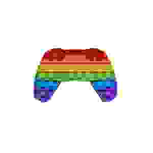 Pop it arcoiris diseño joystick de 16 cm