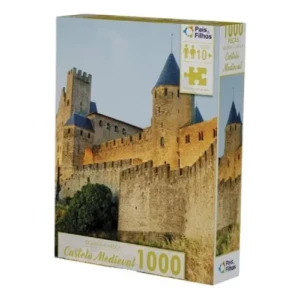 Rompecabezas de castillo medieval de 1000 piezas