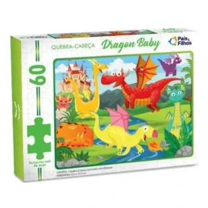 Rompecabezas de dragones, 60 piezas