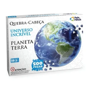 Rompecabezas redondo 500P Planeta Tierra
