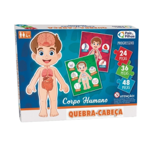 Rompecabezas del cuerpo humano - Progresivo
