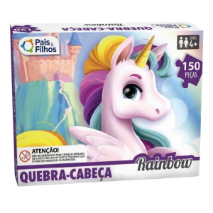 Rompecabezas Rainbow Unicorn de 150 piezas