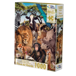 Rompecabezas Zoologico Animales 1000 Piezas