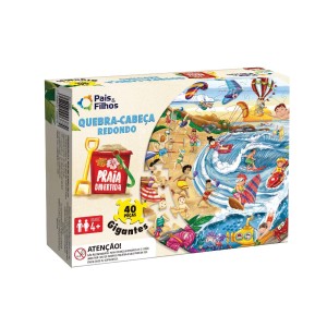 Puzzle Redondo Playa 40 Piezas