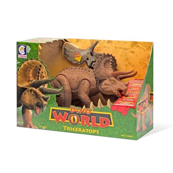 Brinquedo Dino World Triceratops - Imagen 2