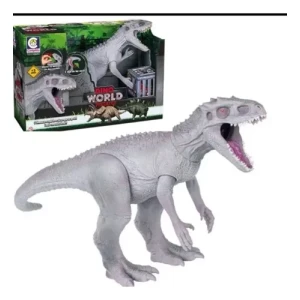 Dinossauro Grande Jurassic World T-rex Predador C/mini Dino