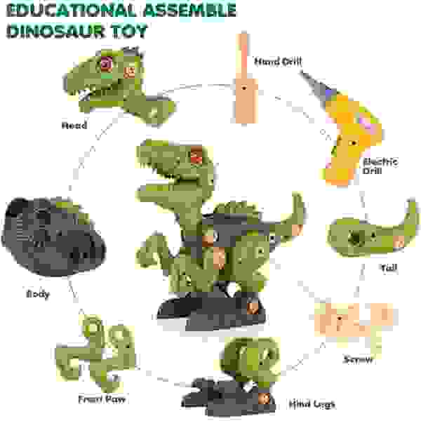 Velociraptor demontable con destornillador - Imagen 2