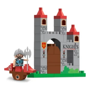 Kit De Bloques De Encastre Castillo Medieval Con Personaje 40pcs – Blocz