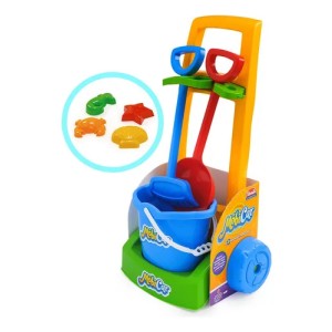 Carrito de playa Mobi Car con accesorios - Usual toys