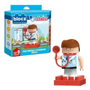 Kit De Bloques De Encastre 9 piezas + doctor