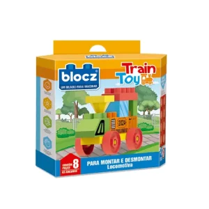 Kit De Bloques De Encastre 8 piezas + camión