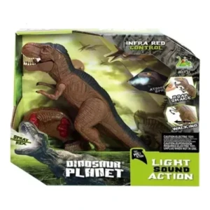 Dinosaurio Control Remoto Tiranosaurio Rex Luz Vapor Sonido