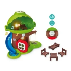 Juguete habitual para niños en forma de casa en el árbol - Usual toys