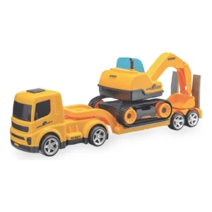 Camion De Carga Con Excavadora Mamute - Usual toys