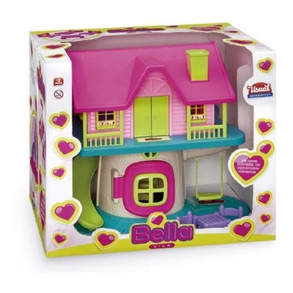 Casa en el árbol de muñecas Bella Vila con muebles - Usual toys - Imagen 2