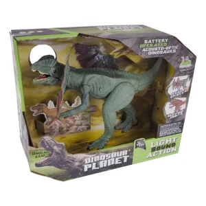 Dinosaurio Dilo Con Luz Y Sonido. 30cm