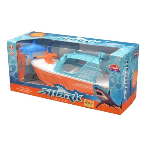 Tiburón de juguete Shark Wave de colores habituales - Usual toys - Imagen 2