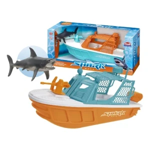 Tiburón de juguete Shark Wave de colores habituales - Usual toys