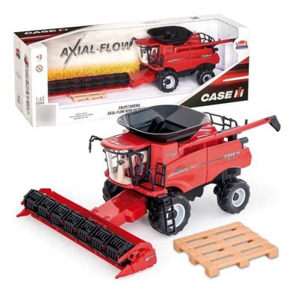 Mini Tractor y Cosechadora Axial Flow - Usual toys
