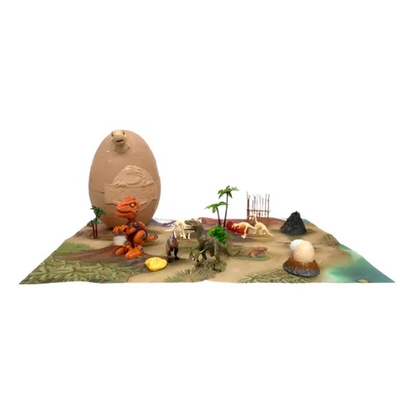 Huevo Gigante De Dinosaurio Con Accesorios - Imagen 2