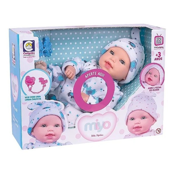 Muñeco Miyo – Niño con Sonidos de Bebé - Imagen 2