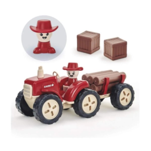 Trator De Brinquedo Infantil con troncos - Usual toys - Imagen 2
