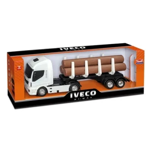 Camion De Juguete Licencia Iveco Con Troncos - Usual toys