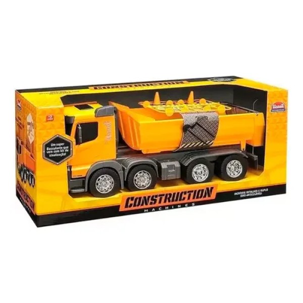 Camion Volcador Vehiculo De Construccion Machine - Usual toys - Imagen 3