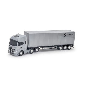 Caja refrigerada Iveco S-way de juguete para camión - Usual toys