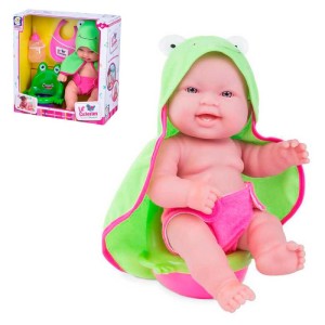 Muñeca Lil Cuties – Hace Pipi 19cm con 3 Accesorios