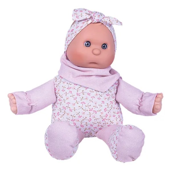 Muñeca New Born Mi Bebé Suave con chupete y babero - Imagen 2