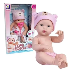 Muñeca Love Born Recién Nacido Abre y Cierra los Ojos