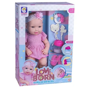 Muñeca Love Born – Hora de Jugar con Accesorios