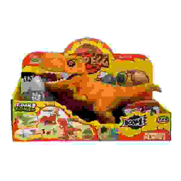 Dino devorador de huevos amarillo