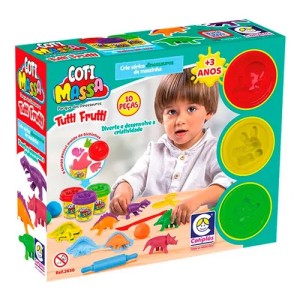 Pasta de modelar atóxica Coti Massa Parque Dos Dinosaurios
