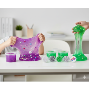 Kit de slime en caja(Violeta)