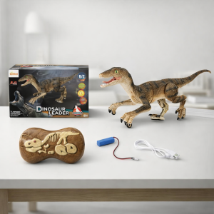 Dinosaurio 45 cm a control remoto con luces y sonidos