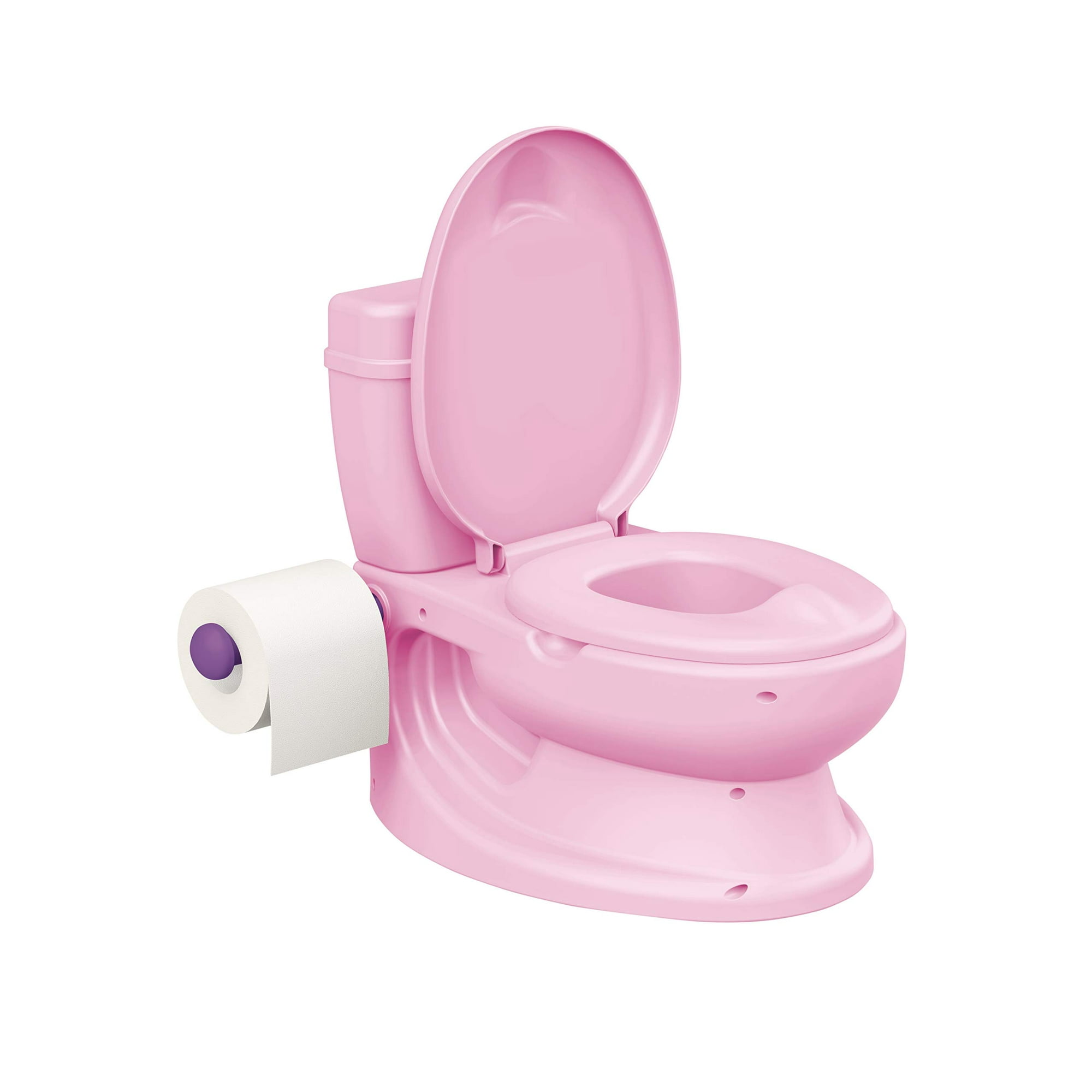 Inodoro educativo completo – rosa – Dolu Toy Factory