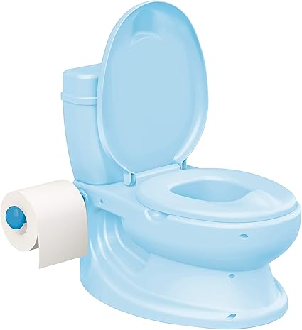 Inodoro educativo completo – azul – Dolu Toy Factory